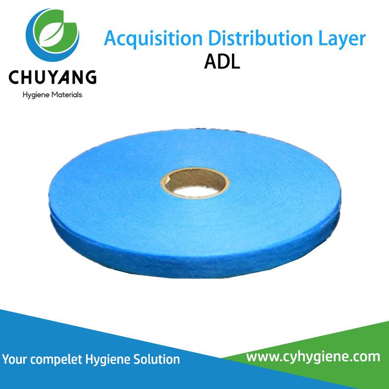 Acquisition Distribution Layer ADL for baby diaper raw materials