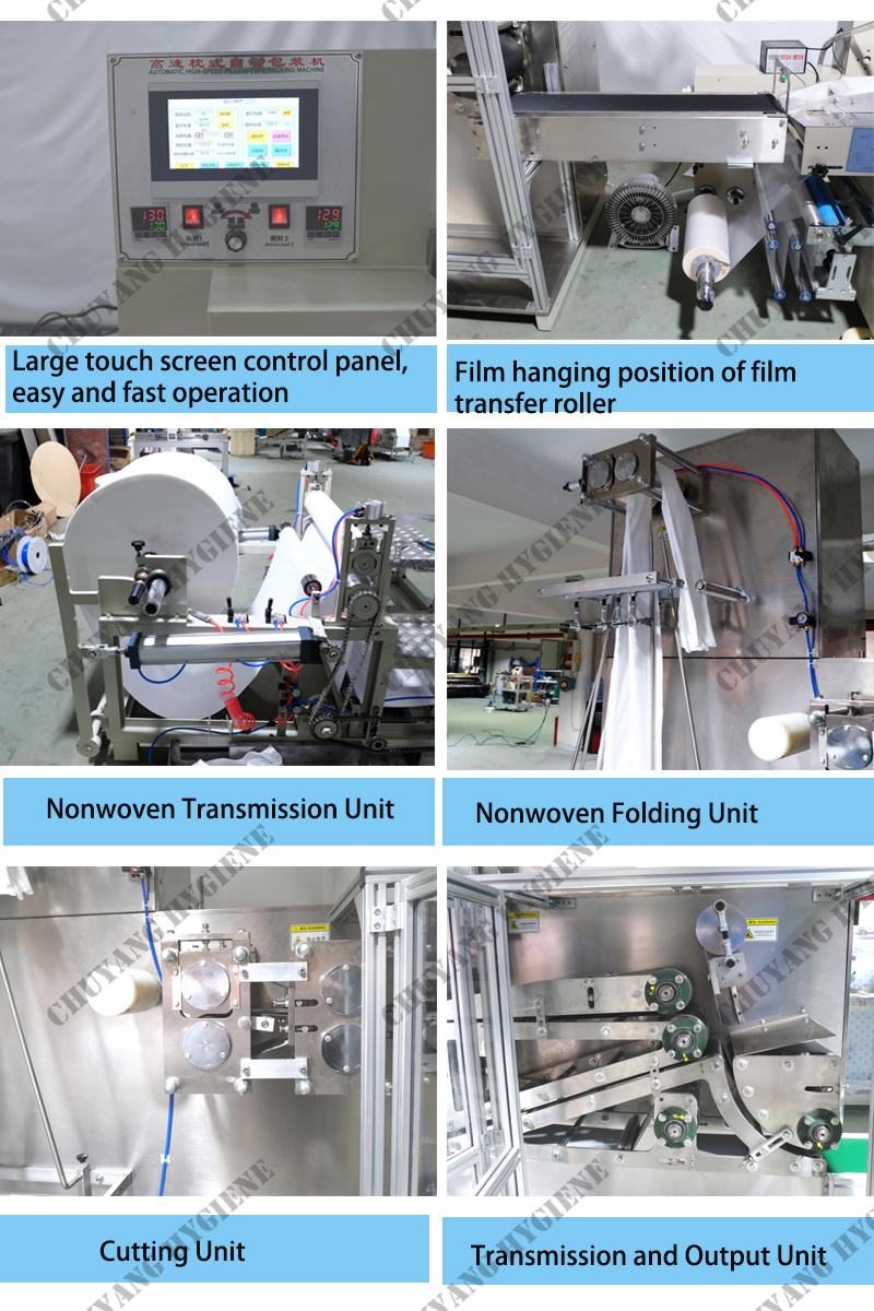 CY-2000 Fully automatic high speed disposable bath towel folding and packaging machine CY-2000 Fully automatic high speed disposable bath towel folding and packaging machine