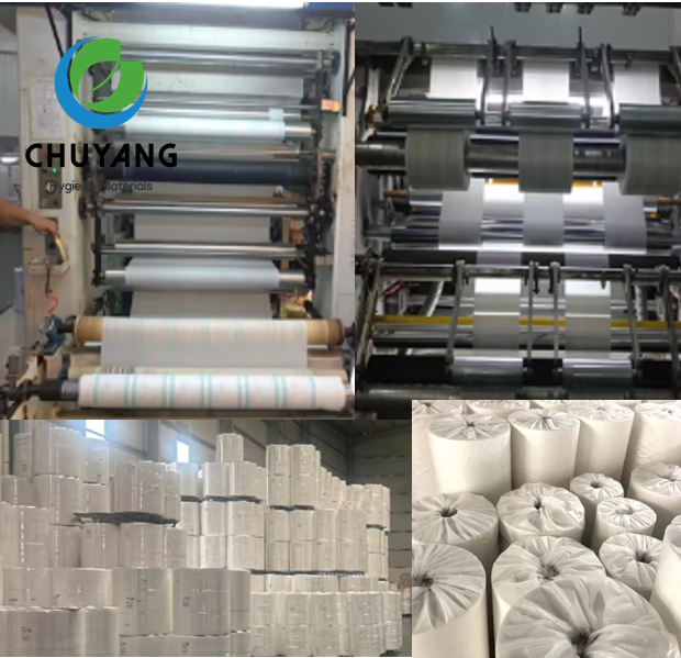 customized-laminated-film-roll-for-diaper-raw-materials-cloth-like-film