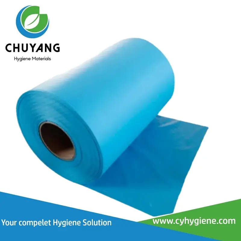 Waterproof-PE-Film-For-Disposable-Underpads-Raw-Materials-Making