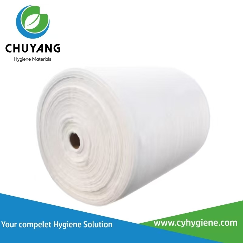 Spunlace Nonwoven Cosmetic Cotton Pad Raw Materials Composite Nonwoven Fabric Cotton Rolls