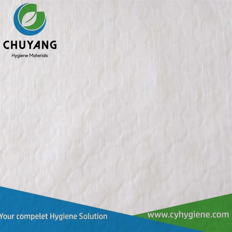Wet Tissue Paper 40GSM Spunlace Nonwoven for Hygiene Products